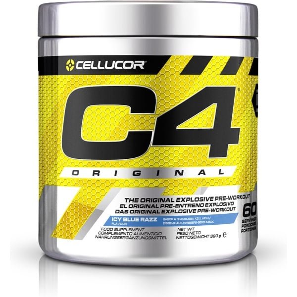 Cellucor C4 Original Pre-Workout - 60 Doseringen - Icy Blue Razz