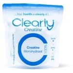 Clearly Creatine Monohydraat - 100% Pure Creatine - Ondersteunt Kracht, Explosiviteit en Spiergroei - 300g / 100 Porties