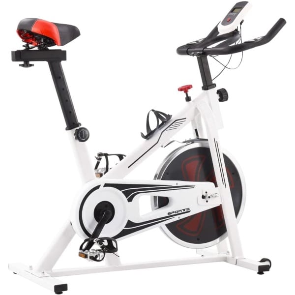Compacte Hometrainer met Verstelbare Stoel en Meerdere Weerstandniveaus