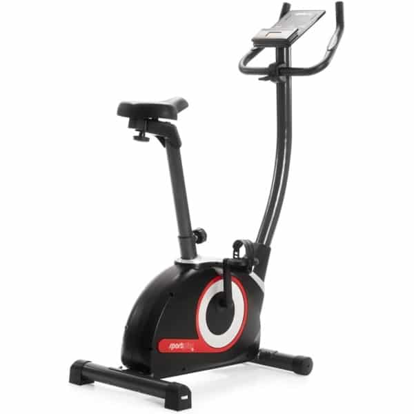 Compacte hometrainer voor thuis met 24 weerstanden, hartslagmeter en app-compatibiliteit