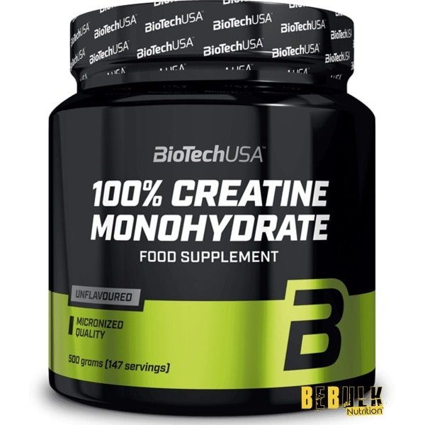 Creatine - Creatine Monohydrate 500g BiotechUSA - Natuurlijke