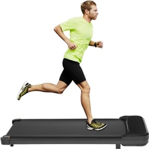 DailySupplies® Loopband Inklapbaar - Hometrainer Elektrisch - Walking Pad Fitness - Zwart