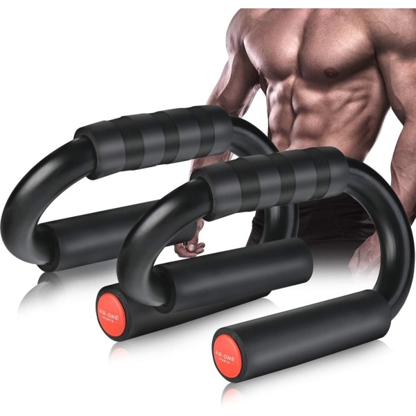 Dikke Antislip Push Up Bars - Krachttraining Voor Thuisgym, Max Gewicht 217 kg