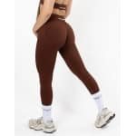 Divinity Seamless Legging | CAPO FINALE - Legging | XS | Kleur Bruin | Sportkleding | Activewear | Gymkleding | Fitnesskleding | Sportoutfit | Fitness | Hardlopen | Crossfit | Yoga | Pilates | Krachttraining