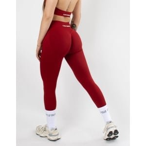 Divinity Seamless Legging | CAPO FINALE - Legging | XS | Kleur Rood | Sportkleding | Activewear | Gymkleding | Fitnesskleding | Sportoutfit | Fitness | Hardlopen | Crossfit | Yoga | Pilates | Krachttraining