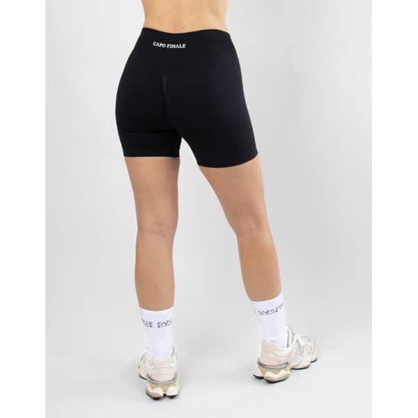 Divinity Seamless Short | CAPO FINALE - Shorts | L | Kleur Black | Sportkleding | Activewear | Gymkleding | Fitnesskleding | Sportoutfit | Fitness | Hardlopen | Crossfit | Yoga | Pilates | Krachttraining