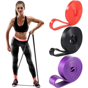 Elastische Weerstandsbanden voor Krachttraining - Set van 3 - Perfect voor Fitness en Spieropbouw