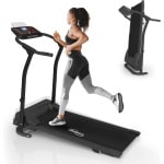 Elektrische Opvouwbare Loopband met Tablethouder en LED-display - Tot 10 km/u, 5 Programma's, 3 Hellingniveaus