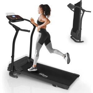 Elektrische Opvouwbare Loopband met Tablethouder en LED-display - Tot 10 km/u, 5 Programma's, 3 Hellingniveaus