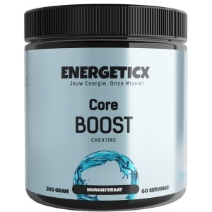 Energeticx Creatine - Supplement voor Spieropbouw & Prestaties, Creatine Monohydraat 100% - Poeder - Smaakloos - 300 Gram