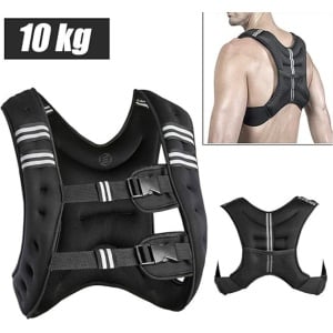 Equivera Gewichtsvest - Gewichtsvesten - Weight Vest - Weightvest - Trainingsvest - Gewichtsvest Hardlopen - Gewichten - Hardlopen - Cardio