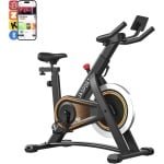 Ergometer Hometrainer Fiets A3 - Geluidloze Indoorfiets met Tablethouder en Comfortabele Zitting voor Thuisgebruik