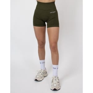 Eternity High-Waist Short | CAPO FINALE - Shorts | S | Kleur Groen | Sportkleding | Activewear | Gymkleding | Fitnesskleding | Sportoutfit | Fitness | Hardlopen | Crossfit | Yoga | Pilates | Krachttraining