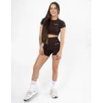 Eternity Short Sleeve Crop Top | CAPO FINALE - T-shirt crop top | S | Kleur Groen | Sportkleding | Activewear | Gymkleding | Fitnesskleding | Sportoutfit | Fitness | Hardlopen | Crossfit | Yoga | Pilates | Krachttraining