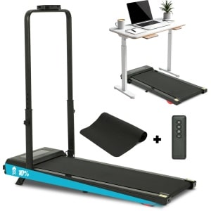 Favy Essential Loopband - Wandelband - Inklapbaar - Bluetooth & Speakers - Hellingsfunctie - 0-12 km/u - 12 Programma's - LED Display en Afstandsbediening - Inclusief Geluidsdempende Mat - Zwart Carbon