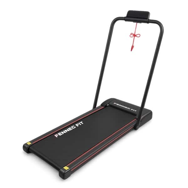 Fennecfit- loopband-walkingpad inklapbaar - Wandelband onder bureau- Wandelband -Incl. Telefoonhouder - t/m 12 km/u- app