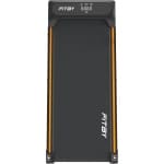 Fitby Loopband - 1-8 km/u - 5 tot 8% handmatige hellingshoek - Max 100kg - Zwart Oranje
