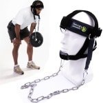 Fitness Nekharnas voor gewichtheffen - verstelbare hoofdband met ketting voor krachttraining nekoefenapparatuur - thuis en sportschool - snel geleverd nek trainer