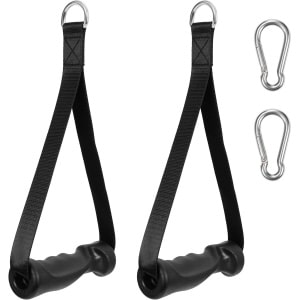 Fitness handgrepen voor krachttraining - Kabelmachine handvatten voor gym workout en pilates - Fitness accessoires - Weerstandsbanden