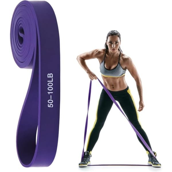 Fitnessbanden, 100% latex weerstandsbanden, enkele verpakking, gymnastiekband, weerstandsbanden, fitnessband, elastiek, sport voor spieropbouw, yoga, pilates, krachttraining