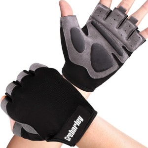 Fitnesshandschoenen, trainingshandschoenen voor dames en heren, fitnesshandschoenen voor krachttraining, bodybuilding, krachtsport en crossfit training, s