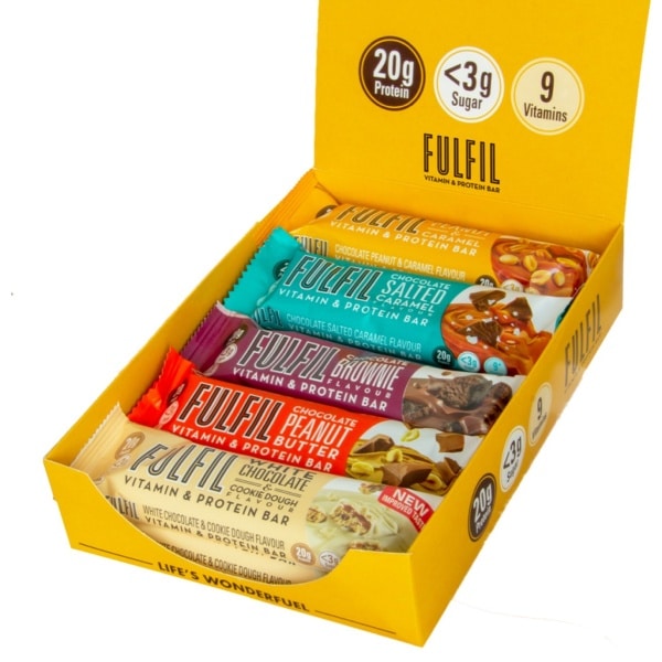 Fulfil Nutition Bar Mix Box - Eiwitreep / Proteine reep - 10 repen (550 gram) - 1 doos