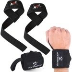 Gewichtheffen Polssteunen en Hijsbanden voor Deadliften en Krachttraining