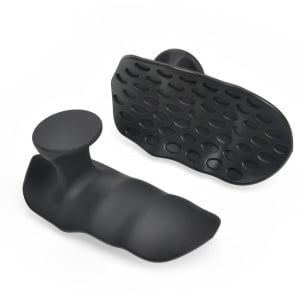 Gewichthefgrepen voor krachttraining - Antislip fitnessgrepen voor oefeningen, krachttraininggrepen, gewichthefgrepen voor vrouwen en mannen, 2-pack