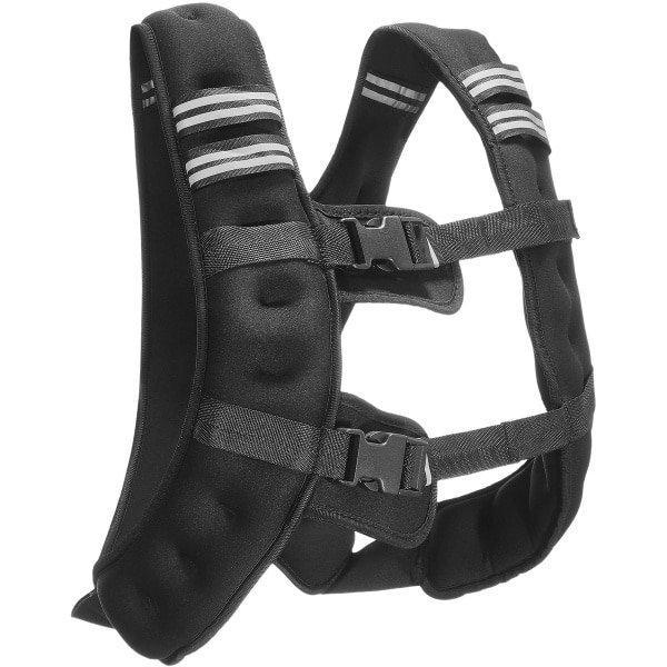 Gewichtsvest, 5,4 Kg Verstelbaar - Met Reflecterende Strepen - voor Fitness, Hardlopen en Krachttraining - Geschikt voor Mannen en Vrouwen