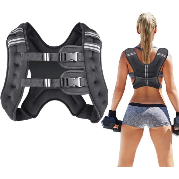 Gewichtsvest voor Training en Cardio - Divers Gewicht tot 30 lbs - Verstelbaar en Ergonomisch