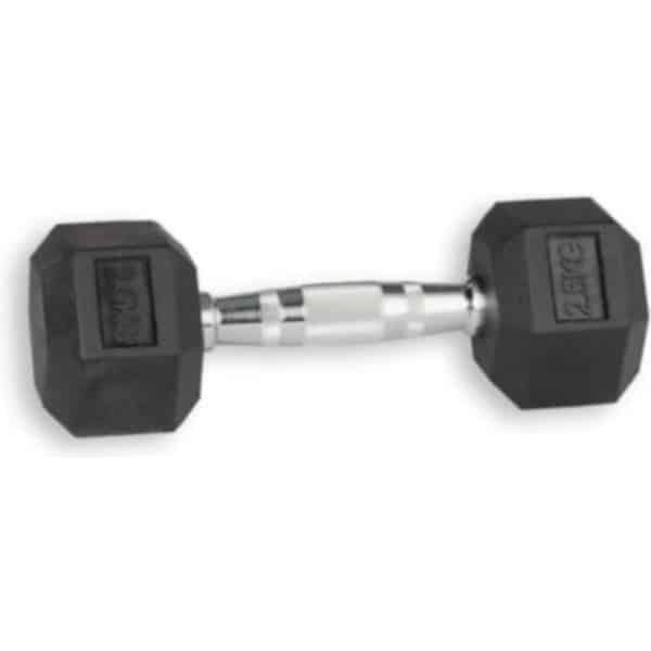 Gorillagrip Hex Dumbbell - 2.5 KG/ Dumbbell/ Hexagon/ Gewichten/ Fitness & Krachttraining
