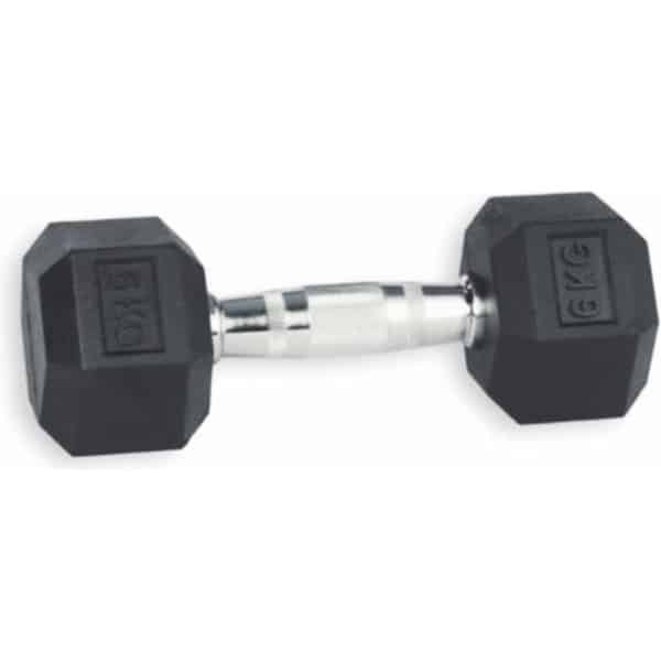 Gorillagrip Hex Dumbbell - 6 KG/ Dumbbell/ Hexagon/ Gewichten/ Fitness & Krachttraining