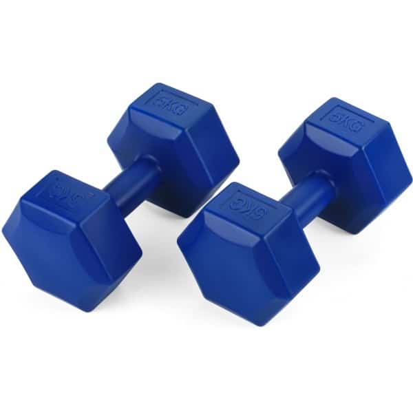 Gymtek® Halterset - 2x 5kg halters - Halterset voor krachttraining