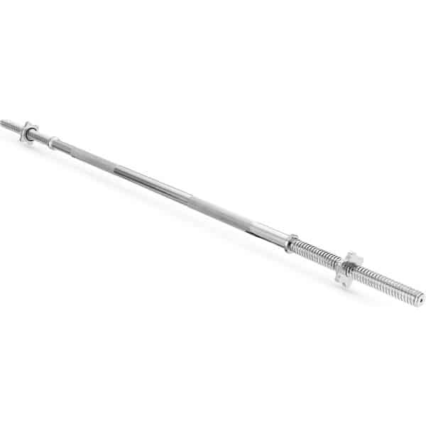 Gymtek® Halterstang - 150 cm lengte, O27 mm - Halter Stang voor Krachttraining, Home Gym, Fitness - incl. Stersluitingen