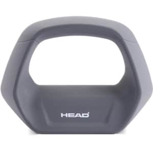 HEAD Kettlebell - Gewichten - 2,5kg - Ergonomische Grip - Geschikt voor Fitness, Gym, Krachttraining - Grijs