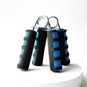 Handgrepen voor krachttraining, zachte schuimrubberen handgrippers, versterkende handgripper, 2-pack