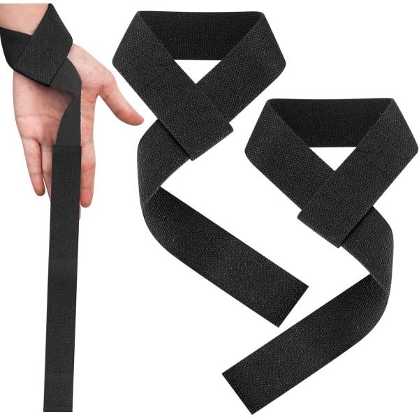 Hefbanden voor krachttraining - 2 stuks duurzame lifting straps