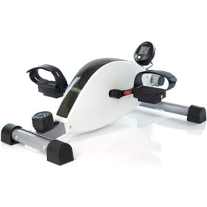 Hometrainer - In Hoogte Verstelbaar - Fluisterstille Magnetische Weerstand - Fitnessfiets voor Thuis - Compact en Comfortabel