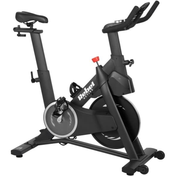 Hometrainer - Spinningfiets - Fitnessfiets - Indoorfiets - Trainfiets - Verstelbaar Zadel en Stuur - 12 kg Vliegwiel - LCD Display - Max 120 kg Belastbaar