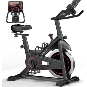 Indoor Fiets Hometrainer met Magnetische Weerstand en Comfortabel Kussen