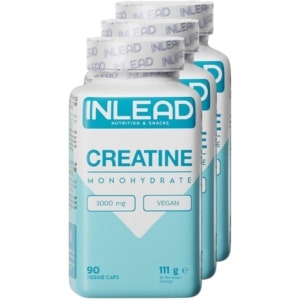 Inlead | Creatine Caps | 3 stuks | 3 x 111 g