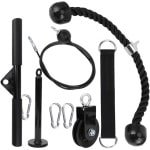 Inovra Plus - Fitness Kabel Katrol Systeem voor Thuis Gym - Pulldown en Lift - Krachttraining Apparatuur voor Armen - Spieropbouw thuis - Gemakkelijk te gebruiken - Effectieve Workouts