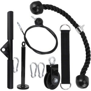 Inovra Plus - Fitness Kabel Katrol Systeem voor Thuis Gym - Pulldown en Lift - Krachttraining Apparatuur voor Armen - Spieropbouw thuis - Gemakkelijk te gebruiken - Effectieve Workouts