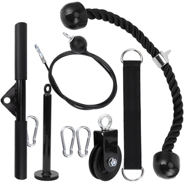 Inovra Plus - Fitness Kabel Katrol Systeem voor Thuis Gym - Pulldown en Lift - Krachttraining Apparatuur voor Armen - Spieropbouw thuis - Gemakkelijk te gebruiken - Effectieve Workouts