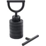 JGS® - Verstelbare Kettlebell voor Krachttraining, Crossfit, Bodybuilding 20kg Kettlebell met 2 verschillende Grepen-