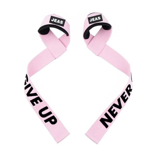 Jeas - Lifting Straps - Powerlifting - Fitness - Krachttraining - Roze