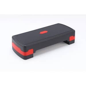 Jim24 Aerobic Fitness Step - Verstelbare Stepper - Aerobics Stepper - Fitness Stepper - Voor krachttraining en cardio - Zwart