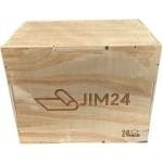 Jim24 Plyo Box - Fitness Box - Jumpbox - Crossfit - Krachttraining - 3-in-1 - Extra Stevig - 50/60/75 cm