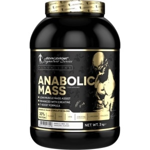 Kevin Levrone - Anabolic Mass - Mass Gainer met Creatine, DAA, Taurine, Fenugreek - Weight Gainer - 3000g - White Chocolate Coconut