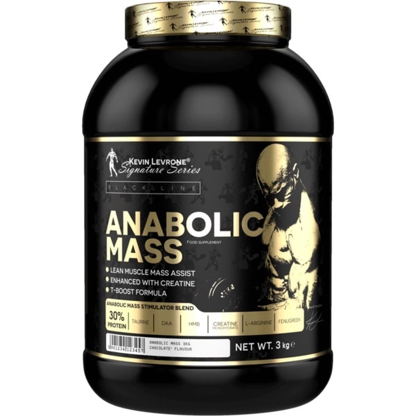 Kevin Levrone - Anabolic Mass - Mass Gainer met Creatine, DAA, Taurine, Fenugreek - Weight Gainer - 3000g - White Chocolate Coconut